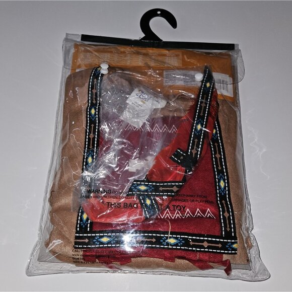 NEW Running Bull Native American Indian Halloween Costume Boys Large 10-12 - Picture 5 of 6